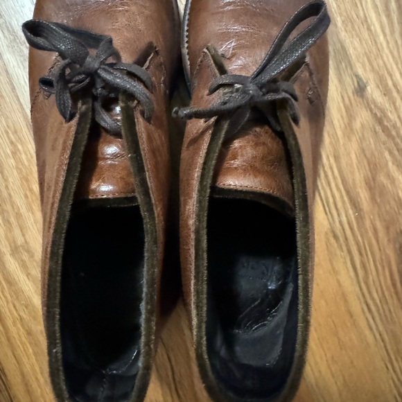 Raparo brown leather shoe - Picture 6 of 6